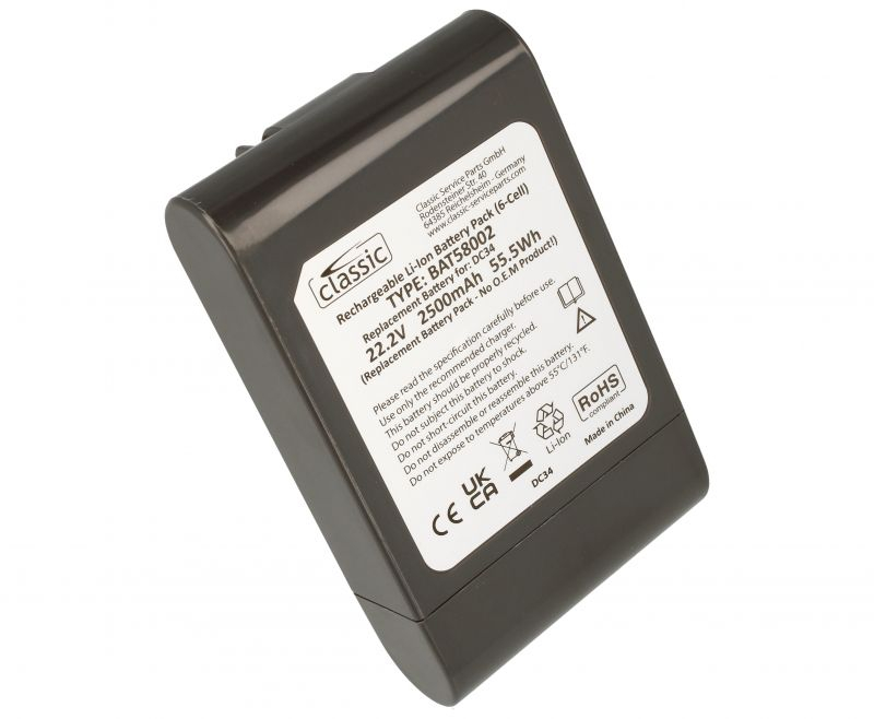 Acumulator compatibil Dyson DC31 DC34 DC35 DC43 DC44 DC45 22,2V 2500mAh Li-ion baterie aspirator [5]