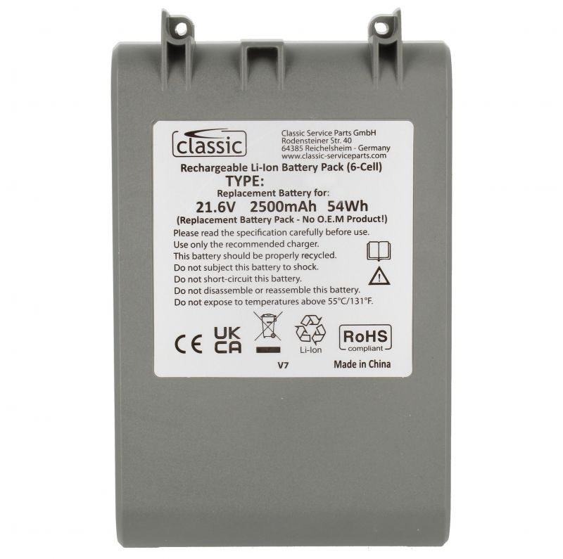 Acumulator compatibil Dyson V7 SV11 21,6V 2500mAh Li-ion baterie aspirator vertical [4]