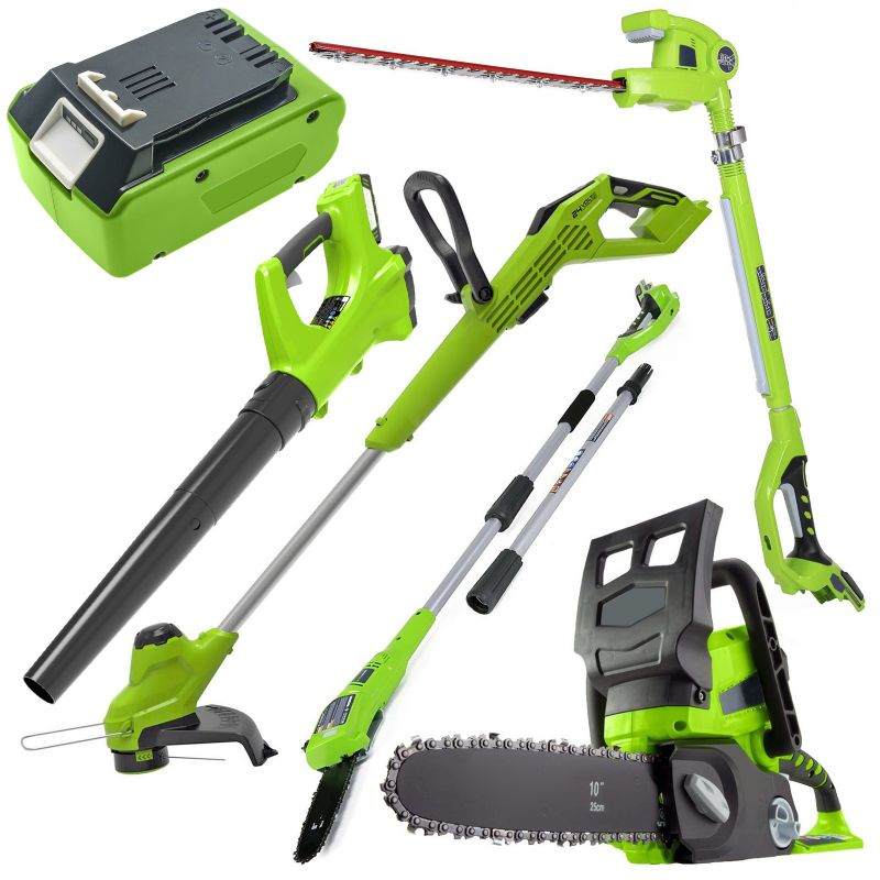 Acumulator compatibil COM 24 V pentru Greenworks PowerAll 24V [3]