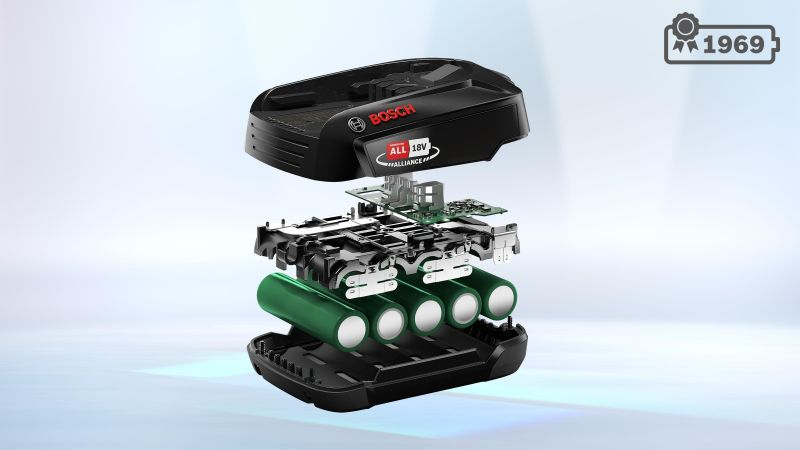 Acumulator original Bosch Unlimited 18 V 3 Ah BHZUB1830 17006127 [5]
