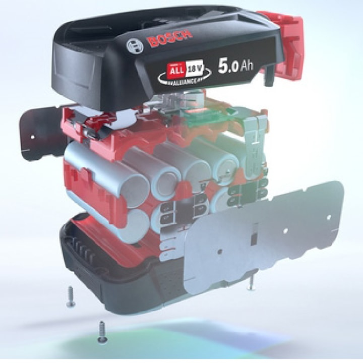 Acumulator original Bosch Unlimited 18 V 5 Ah BHZUB1850 17006570 [2]