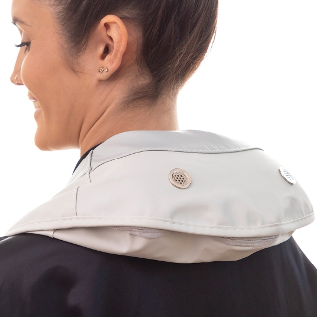 Aparat de masaj cu percutie si incalzire TAPPILAN Innovagoods, 99 tipuri de masaj, 20 de niveluri de intensitate [5]