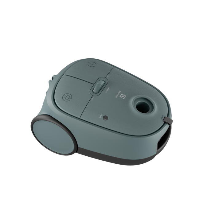 Aspirator cu sac Electrolux Clean 600 EB61C1OG verde ocean, perie DustMagnet Silent, filtru HEPA, sac 3.5L [18]
