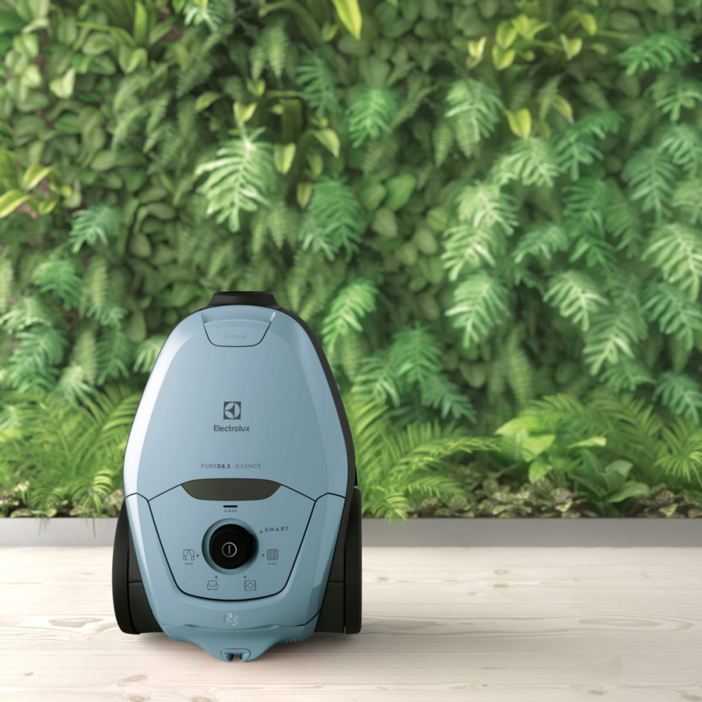 Aspirator cu sac Electrolux Pure D8 PD82-4MB albastru pastel, SmartMode, PureSound 57 dB, filtru HEPA, sac 3.5L [5]