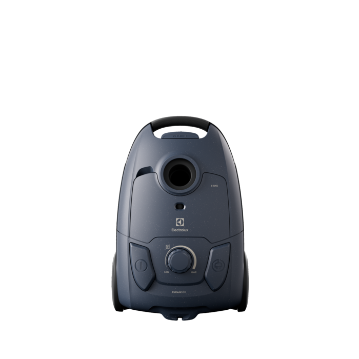 Aspirator cu sac Electrolux Seria 300 EB31C1DB albastru denim, filtru HEPA, perie DustPro, sac 3L [10]