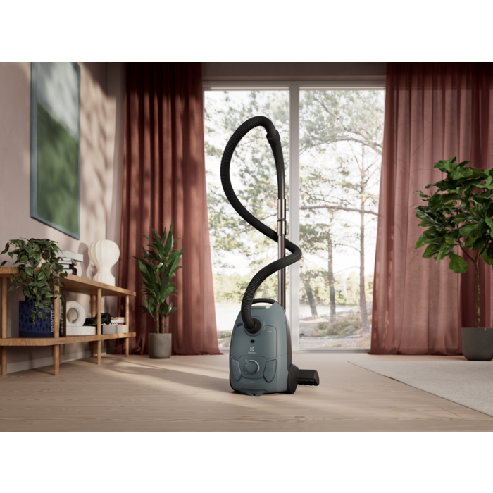 Aspirator cu sac Electrolux Seria 500 EB51A4OG verde ocean, perie AllFloor, filtru HEPA, sac 3L [19]