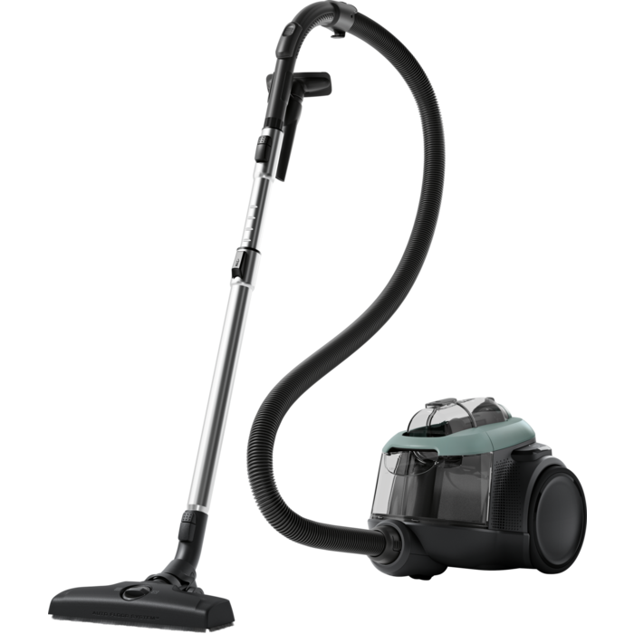 Aspirator fara sac Electrolux 600 EL61C2OG Verde Ocean cu filtru HEPA si perie DustMagnet Silent [30]