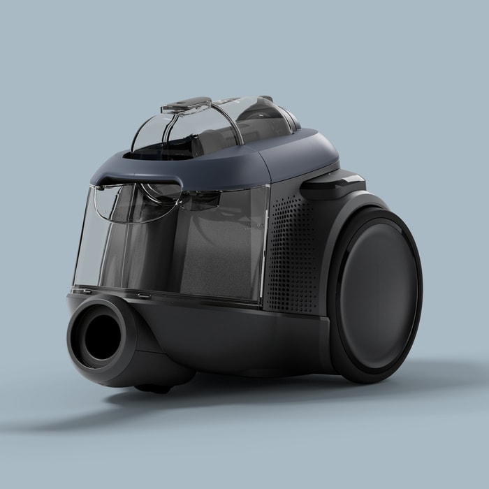 Aspirator fara sac Electrolux 600 EL61C3DB Albastru Denim cu HEPA, DustMagnet Silent si Parketto Pro [17]