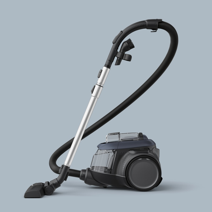 Aspirator fara sac Electrolux 600 EL61C3DB Albastru Denim cu HEPA, DustMagnet Silent si Parketto Pro [22]