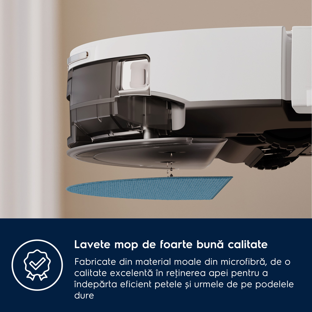 Aspirator robot Electrolux Seria 700 ER71UW2SW Alb Scoica cu LiDAR, 4000Pa si statie de golire automata [9]