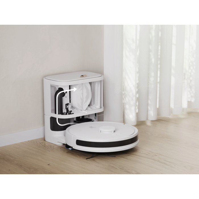 Aspirator robot Electrolux Seria 700 ER71UW2SW Alb Scoica cu LiDAR, 4000Pa si statie de golire automata [22]