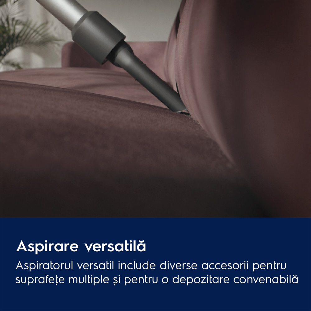 Aspirator vertical cu acumulator Electrolux Seria 300 EP31CB21TG gri, 21.6V, 40 min autonomie, 2,18 kg [7]