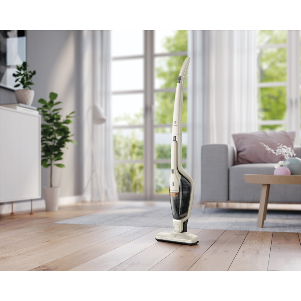 Aspirator vertical fara fir Electrolux Ergorapido Classic EERC75SW Alb Scoica 18V cu aspirator de mana detasabil [6]