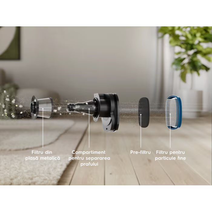 Aspirator vertical multifunctional Electrolux Seria 800 EW82U2DB, 3 in 1 Wet & Dry, 21.6V, albastru denim [33]