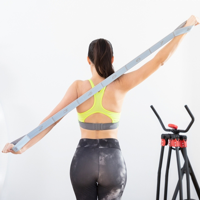 Banda elastica pentru fitness Stort Innovagoods, include ghid de exercitii [9]