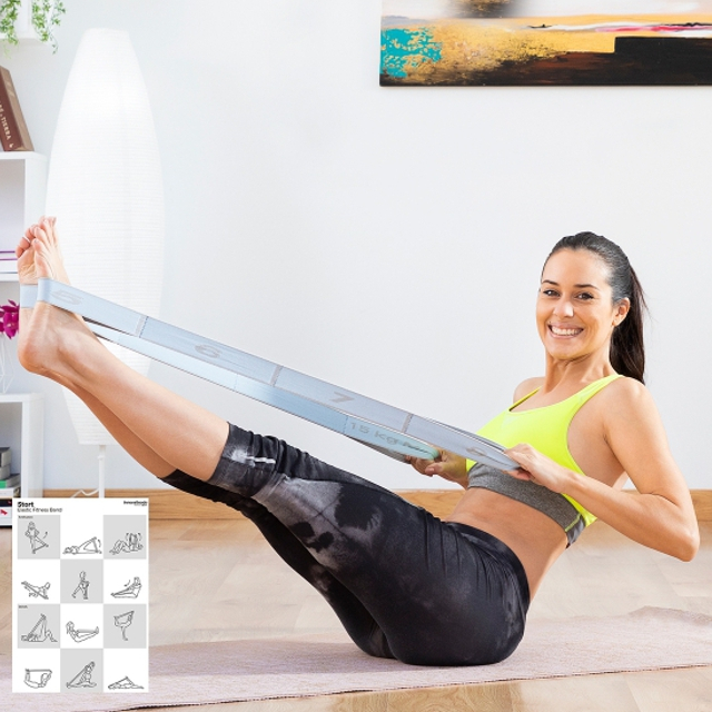 Banda elastica pentru fitness Stort Innovagoods, include ghid de exercitii [1]