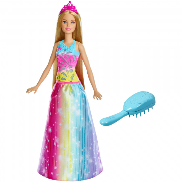 Papusa Barbie Dreamtopia, cu accesoriu perie [1]