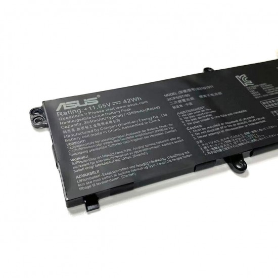 Baterie originala pentru laptop Asus S413EA S413FA S413FQ S413IA S413JA S433EA S433EQ S433FA S433IA TM420IA TM420U TM420UA TP420IA TP420UA TP470EA TP470EZ X413EA, B31N1911 [2]