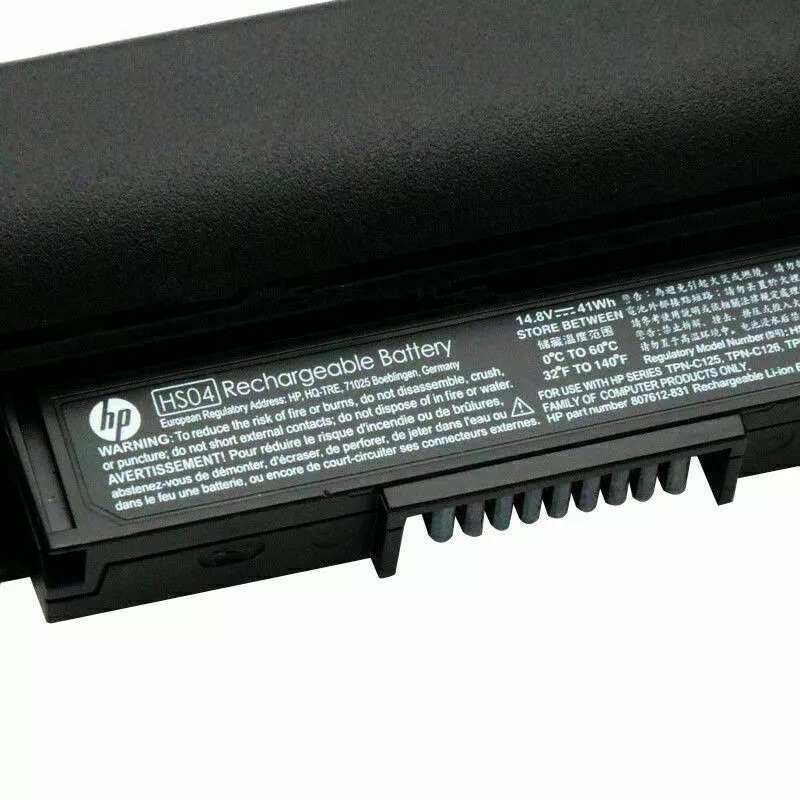 Baterie originala pentru laptop HP 240 G4, 240 G5, 245 G4, 245 G5, 246 G4, 250 G4, 250 G5, 255 G4, 255 G5, 256 G4, 340 G3, 346 G3, 348 G3, model HP spare 807611-131 807612-121 807956-001 807957-001 HS [2]
