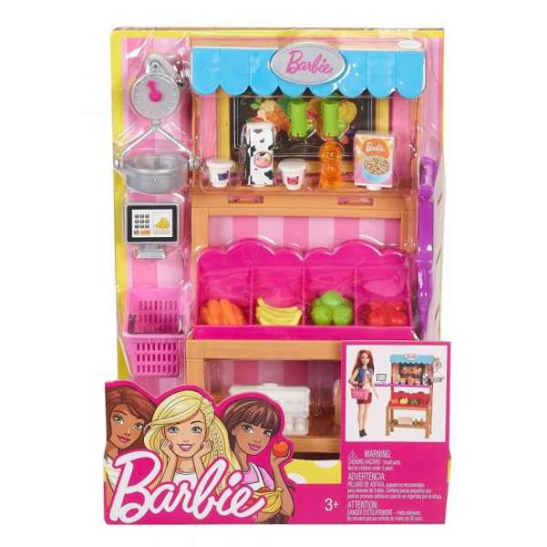 Set de joaca Standul cu alimente Barbie [1]