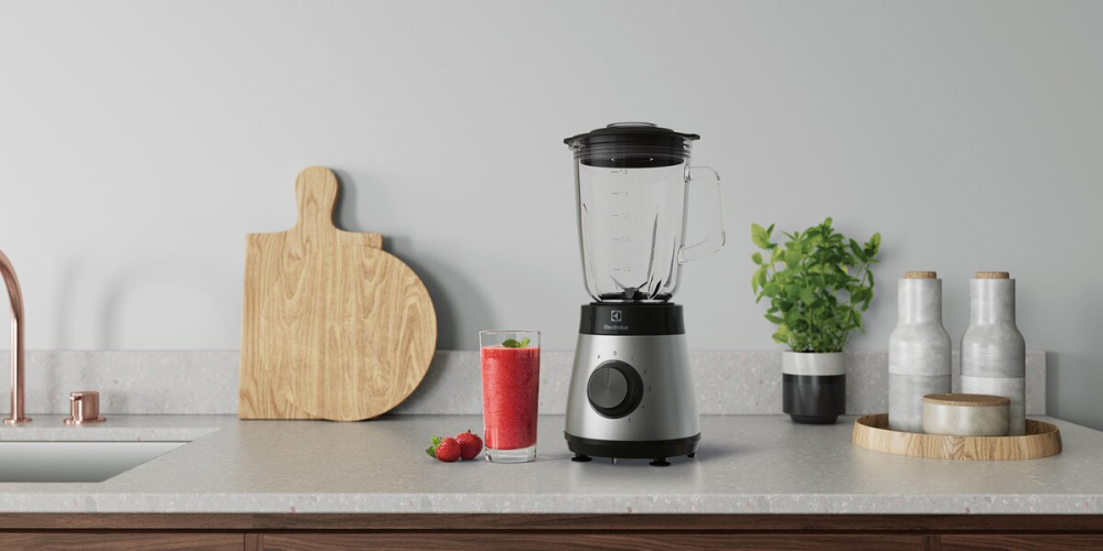 Blender Electrolux Create 4 E4TB1-6ST, 800W, 1.5L, Cana Sticla, 4 Lame TruFlow Inox, 6 Viteze, Pulse [3]