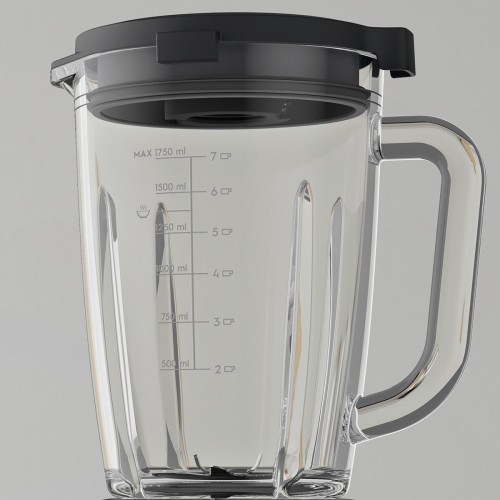 Blender Electrolux Explore 6 E6TB1-6ST, 1400W, 1.75L, Cana Sticla, Lame TruFlow, Inox [4]