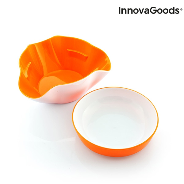 Boluri pentru aperitive, 2 in 1, InnovaGoods Kitchen Foodies, 2 piese, recomandat pt. fistic, seminte, alune, etc. [7]