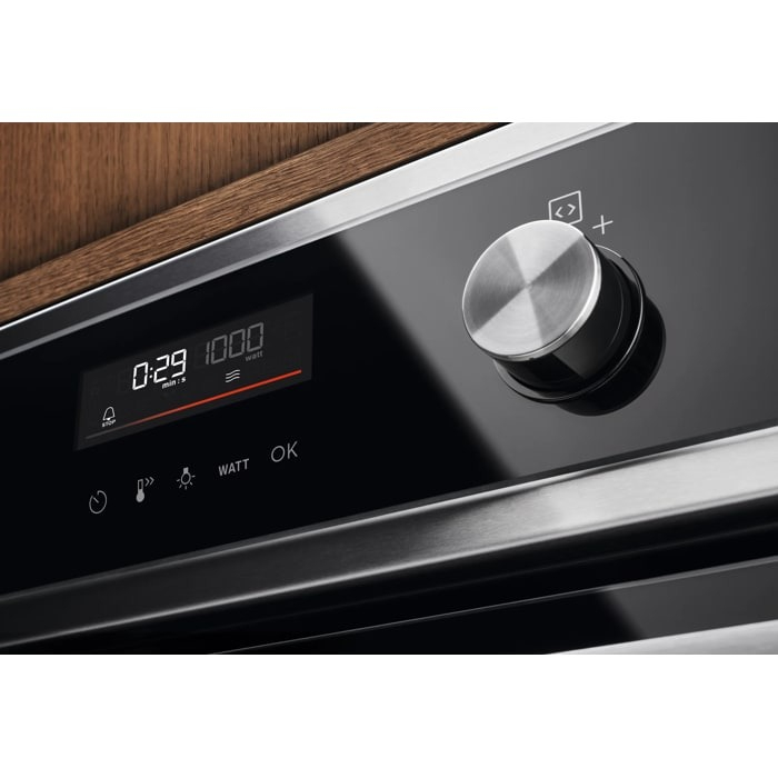 Cuptor compact incorporabil cu microunde Electrolux EVL6E49X CombiQuick 44 l inox [9]