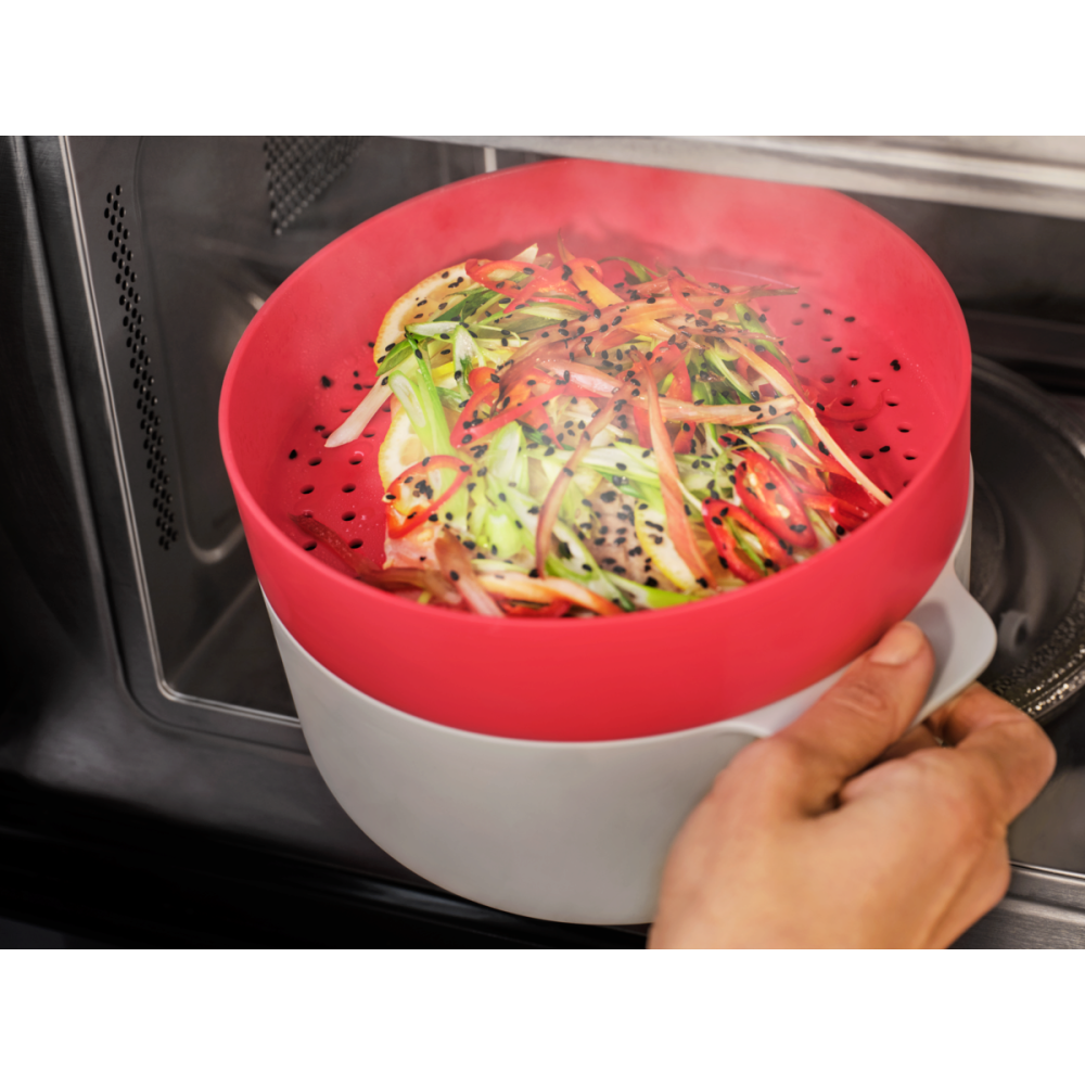 Cuptor cu microunde incorporabil cu Grill si SteamSet AEG OS5GM251EB negru lucios [8]