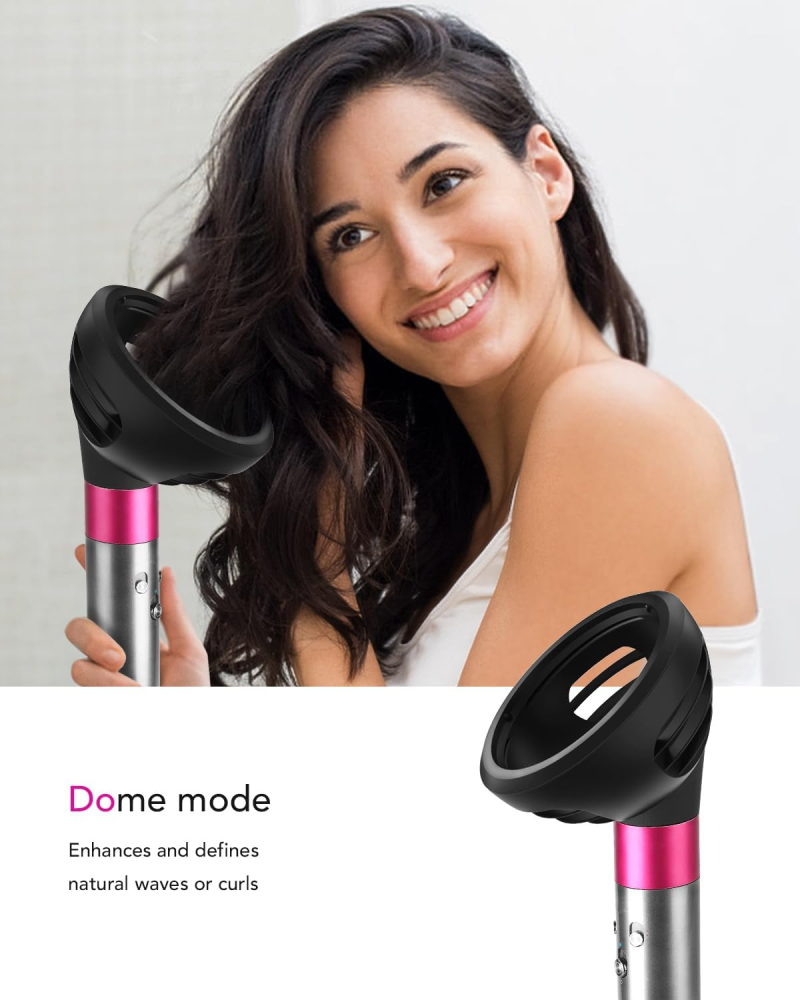 Difuzor Wave+Curl original Dyson Airwrap i.d. (HS08), negru, cod 974149-01 [4]