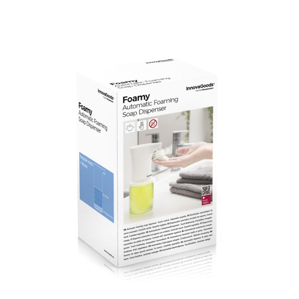 Dozator automat de sapun spuma cu senzor de miscare Foamy InnovaGoods 350 ml [10]