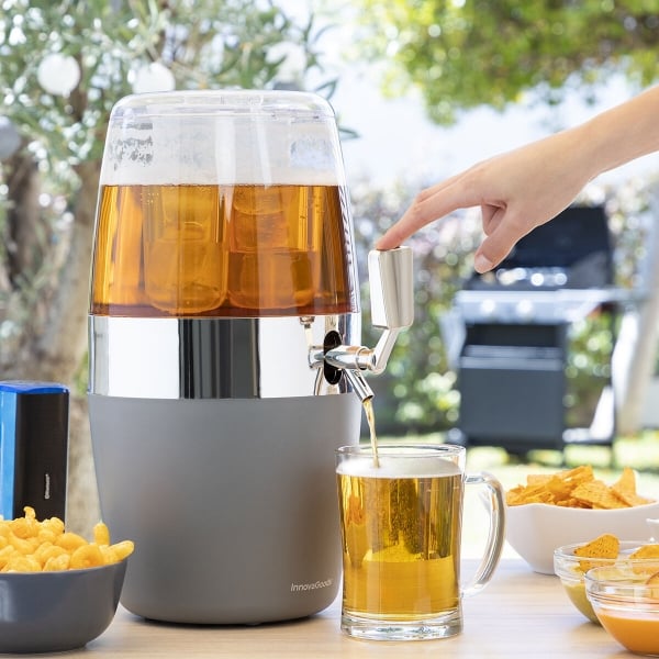 Dozator de bauturi racoritoare, 4 litri, cu recipiente pentru gheata Freer InnovaGoods [6]