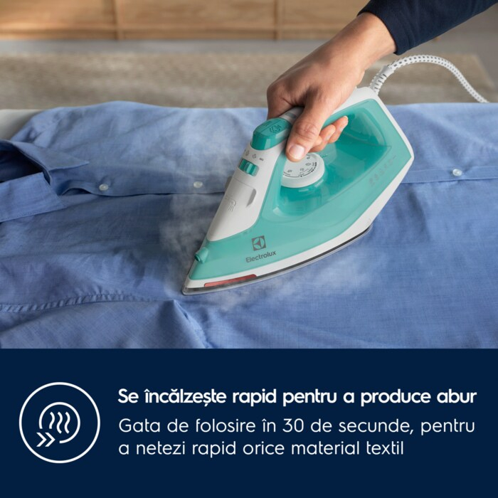 Fier de calcat cu abur Electrolux Care 500 E5SI2-2AM verde menta [6]