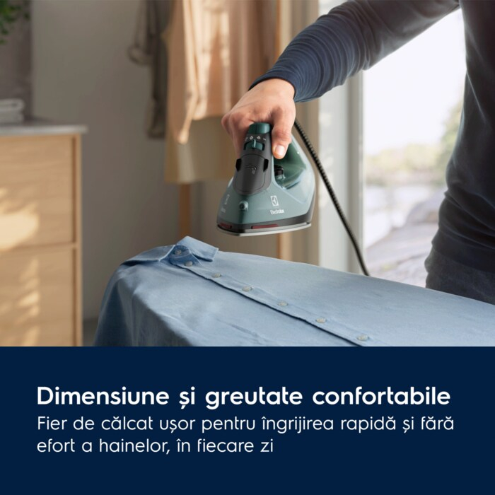 Fier de calcat cu abur Electrolux Care 500 E5SI2-6OG verde ocean [7]