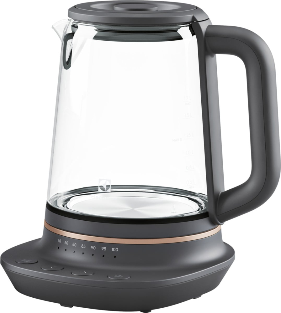 Fierbator electric Electrolux E7GK1-8BP Explore 7, 2400W, sticla, negru perlat [4]