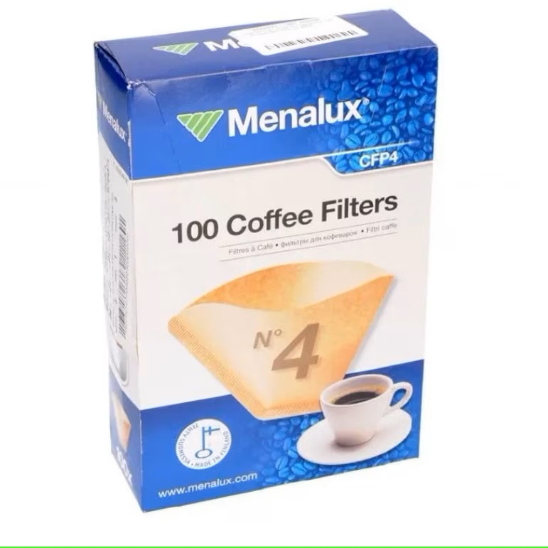 Filtre de cafea Menalux, numarul 4, 100 buc [2]