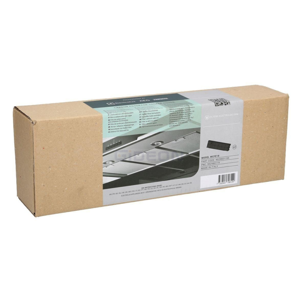 Filtru carbon Electrolux pentru hotele EFP60460OX si DPB5650M, 1 buc [3]