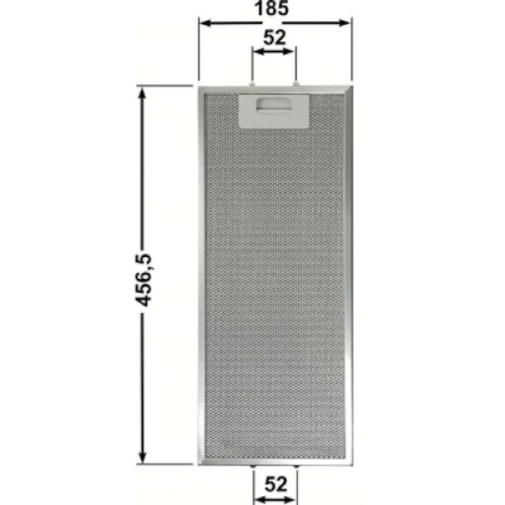 Filtru de aluminiu lavabil hota incorporabila Electrolux EFP60460OX [2]