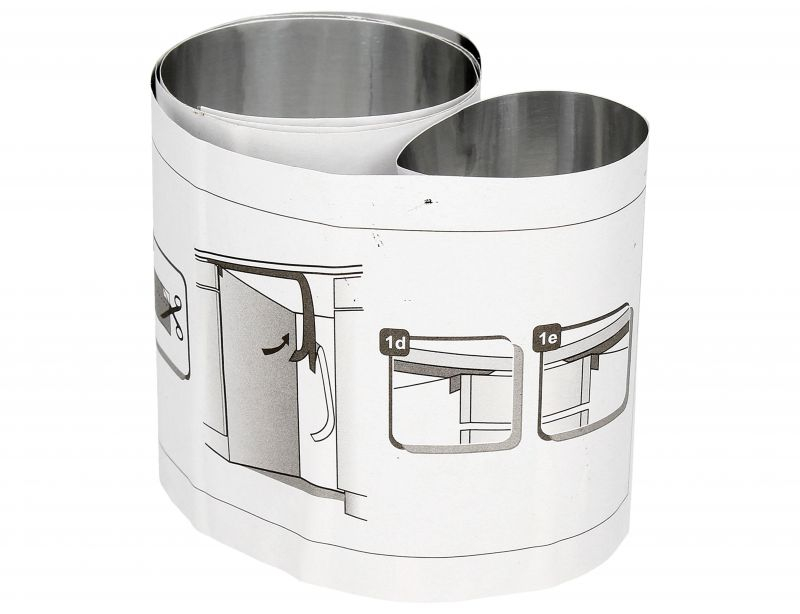 Folie protectie aburi blat masina de spalat vase, autoadeziva, 60 x 7,5 cm [2]