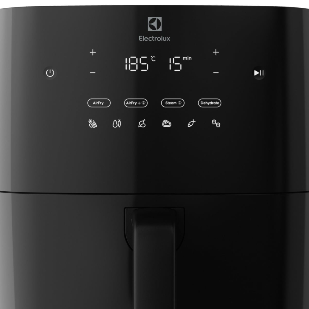Friteuza cu aer cald Electrolux EAF7SB Seria 700, 6.9 L, 1700 W, neagra, cu functie de abur [6]