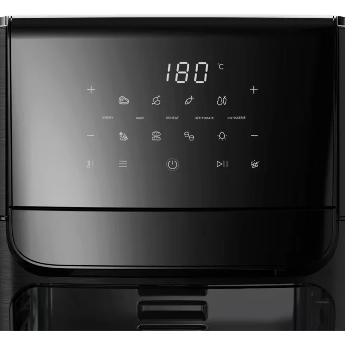Friteuza cu aer cald Electrolux EAF12B Seria 800, 12 L, 1700 W, neagra, cu rotisor inclus [5]