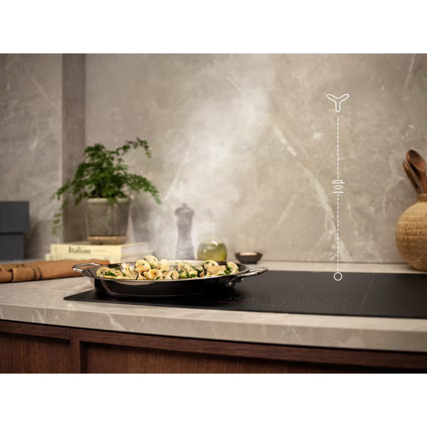 Hota semineu Electrolux LFV639K 90 cm negru Breeze Hob2Hood Seria 700 710 m3/h [10]