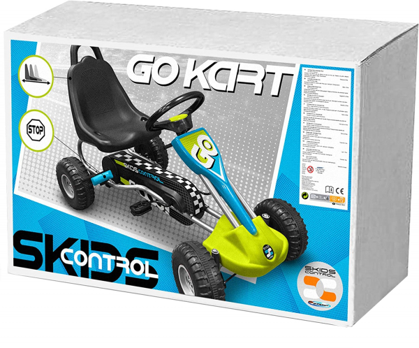 Cart Stamp Skids Control cu pedale, volan si frana de mana [3]