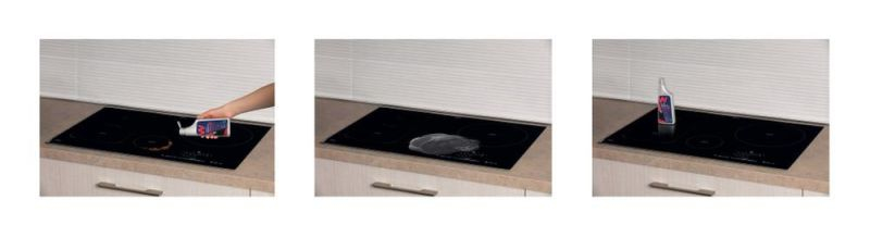 Kit curatare plita vitroceramica WPRO 484000008442, crema si racleta [3]