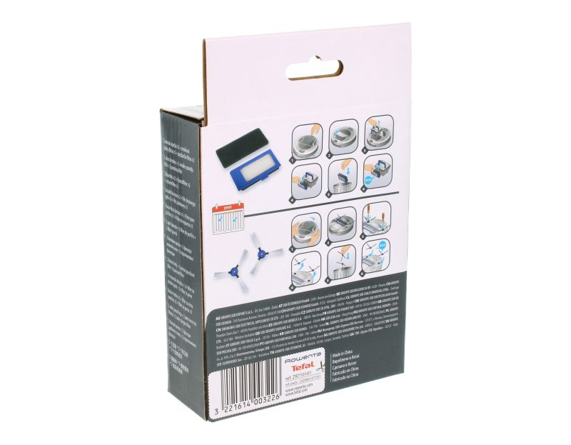 Kit filtre si perii mici Rowenta ZR710101 pentru robot Smart Force Extreme [5]