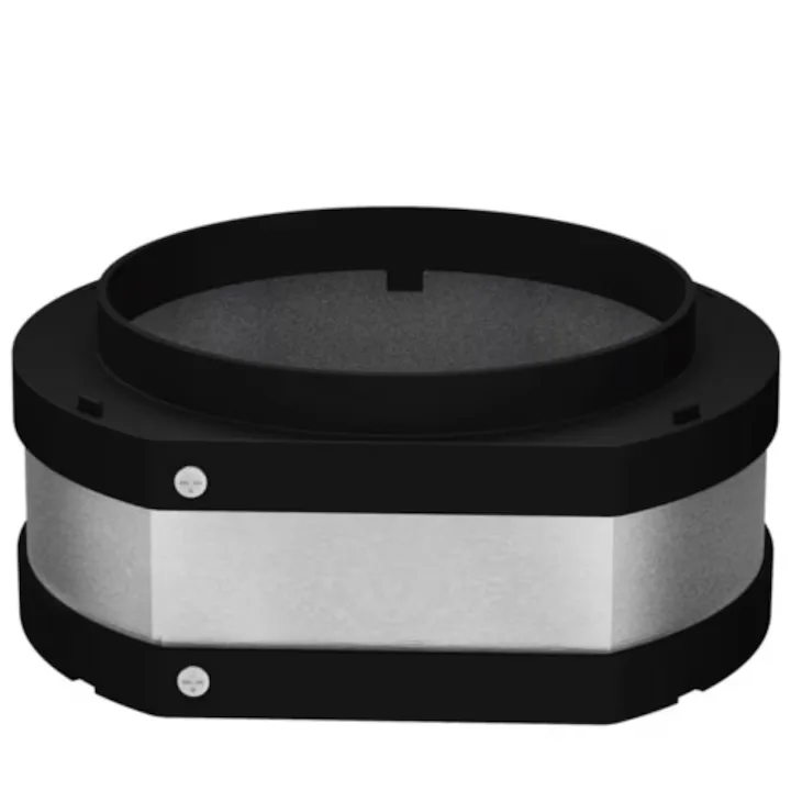 Kit izolare fonica pentru hote Electrolux si AEG, H= 7 cm/Diametru=15 cm, amortizor de zgomot pentru hote in regim de recirculare pana la 2 dB(A) [2]