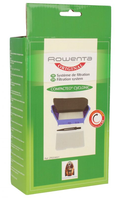 Kit filtre HEPA spuma si panza Rowenta ZR004601 pentru Compacteo Cyclonic [8]