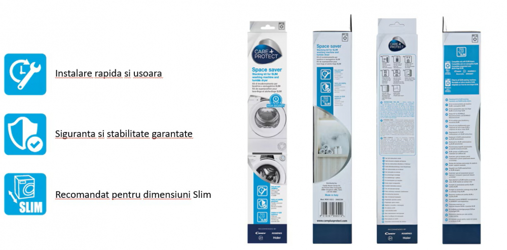 Kit suprapunere uscator si masina de spalat, WSK1102/2, model SLIM [3]