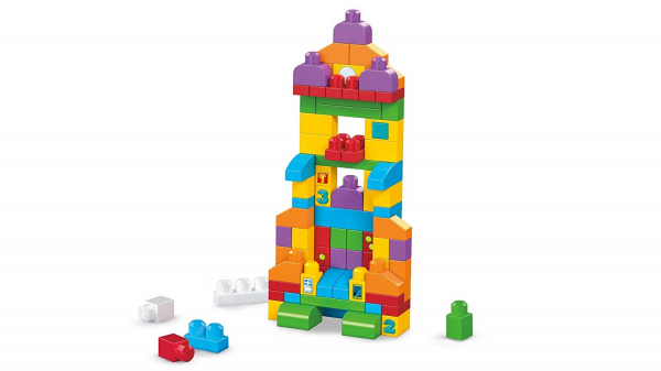 Set Fisher-Price Cuburi Colorate de Construit Mega Bloks 150 de piese [2]