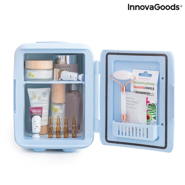 Mini frigider cosmetice Kulco, INNOVAGOODS, dubla functie de incalzire/racire, 4L [8]